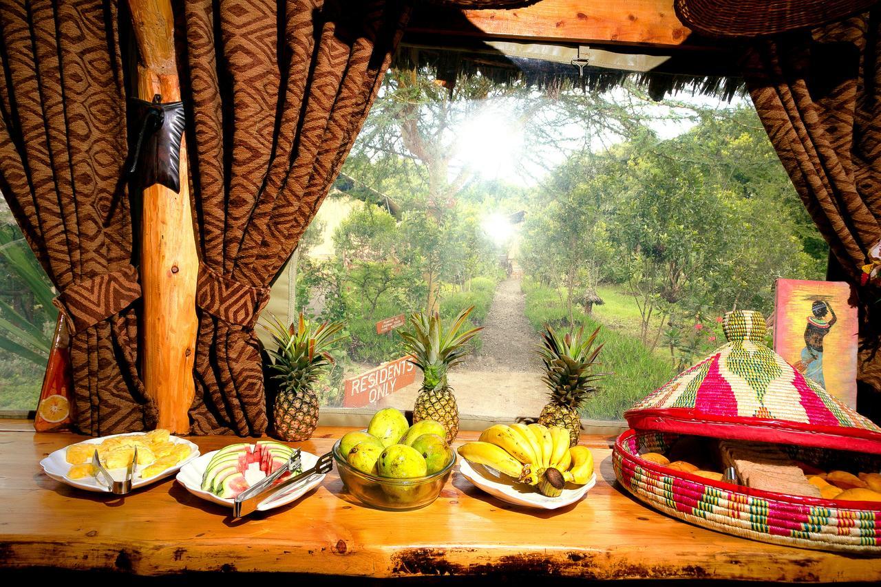 Mweiga Rhino Watch Safarilodge מראה חיצוני תמונה